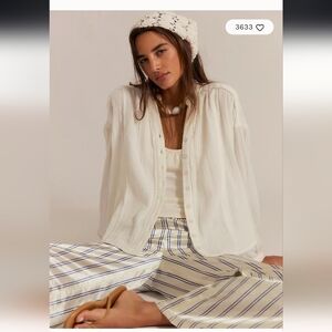 NWT We The Free Valley Double Cloth Shirt